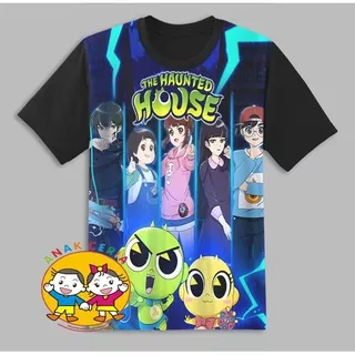 Kaos Anak Anime Shinbi House The Haunted House 3D Baju Anak Anime Shinbi House Pakaian Anak 10393