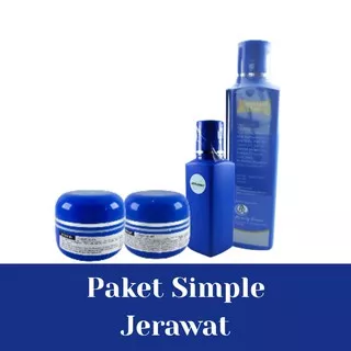 Paket Simple Jerawat Beauty Rossa Cream Pagi Malam Sabun Wajah Untuk Acne Original Klinik Malang