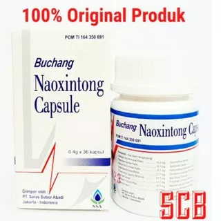 Buchang Naoxintong Capsule / Kapsul (Botol) - Obat Stroke / Struk CDD2...