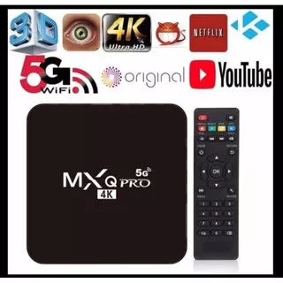 Android TV Box MXQ Pro 4K media player smart TV Box 2GB/16GB