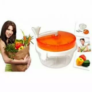 Twisting Vegetable  Chopper Cincang Bawang Sayuran Mudah Alat Dapur Masak Keren  Praktis Efisien