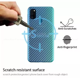 Garskin Samsung A51 Anti Gores Belakang Skin Carbon Back Screen Stiker Pelindung Belakang