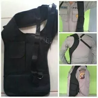 Tas selempang Slempang pria / tas rompi polisi / tas bahu / tas pundak FBI