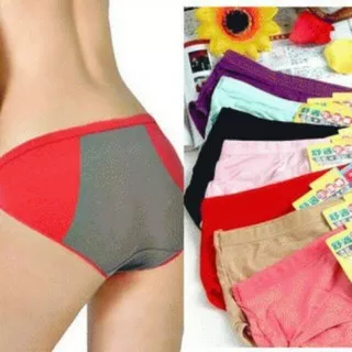 Cd Mens - Celana Dalam Haid Anti Bocor Tembus - CD Menstruasi Katun Nyaman = Underwear Pants