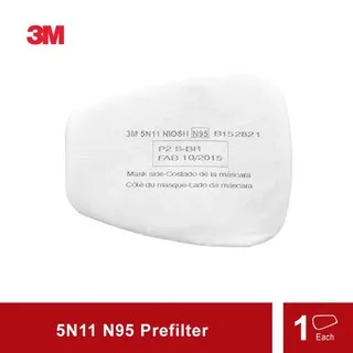 3M 5N11 N95 Particulate Filter Respiratory Protection 1 Pcs