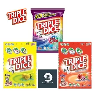 Triple Dice - Detergent Powder - 4.5kg | 4.2kg