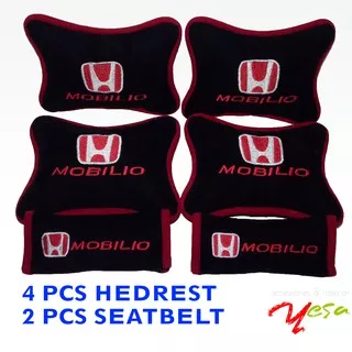 Bantal Aksesoris mobil Honda Mobilio Variasi Headrest mobil sandaran jok custom