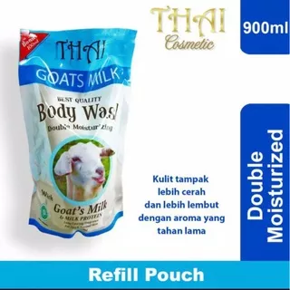 Thai Body Wash Goats Milk Refill 900ml
