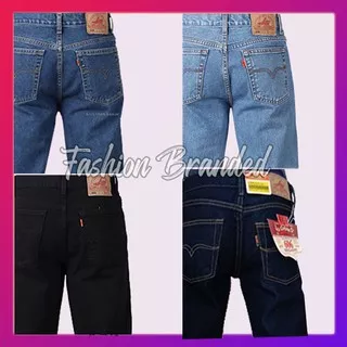 Celana Jeans Panjang Pria Standar Lea 606 / Celana Model Standar Levis Original