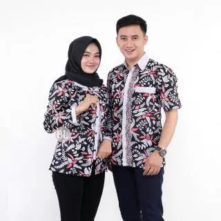 Coupel batik bl abang