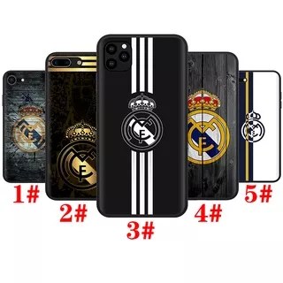 Soft Case iPhone 11 12 Pro Max 12 Mini XS Max X XR PhoneCase Casing HH18 Real Madrid Club FC Silicone TPU Cover