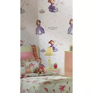 Wallpaper Dinding Anak Motif Princess Sofia First Kids