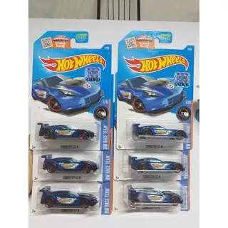 HOT WHEELS FACTORY SEALED 2016 CORVETTE C7R BIRU