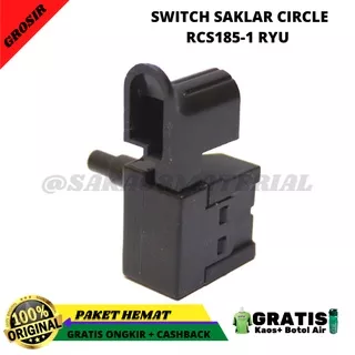 Ryu Switch Mesin Circle Tipe RCS185-1 Original Tebraru Saklar Circle Ryu Saklar On Off Switch Circular Saw Ryu Saklar Mesin Gergaji Potong Circle Saklar Circle Ryu terlaris Saka08Material