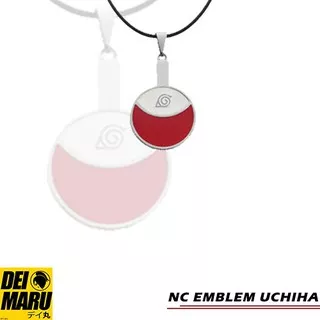 Kalung Anime Manga Naruto Clan Konoha Sasuke - NC Emblem Uchiha