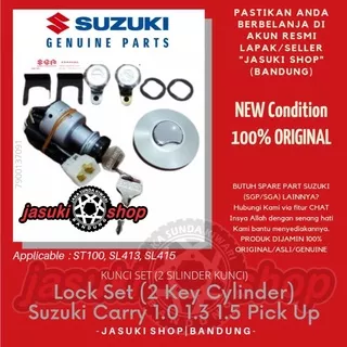 Lock Set Kunci Pintu Kunci Kontak Set Suzuki Carry 1.0 1.3 1.5  ST100 Futura SS Pick Up Pikap Asli Ori Original SGP