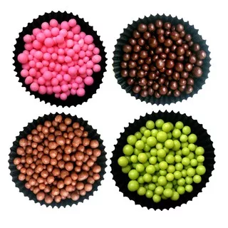 CRISPY BALL 100GR - CRUNCHY BALL - CRISPY CAVIAR - TOPPING DONAT - CRISPY MINI BALL - BOLA KRISPI