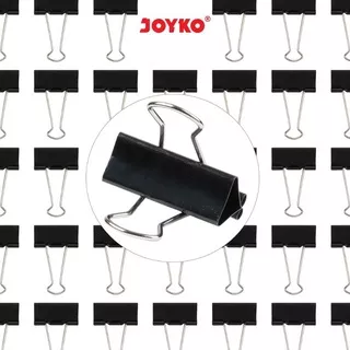 Binder Clip / Penjepit Kertas Joyko Black ( 1 kotak )