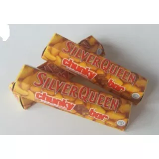 Coklat Silverqueen ChunkyBar 33gr isi 3pcs Murah