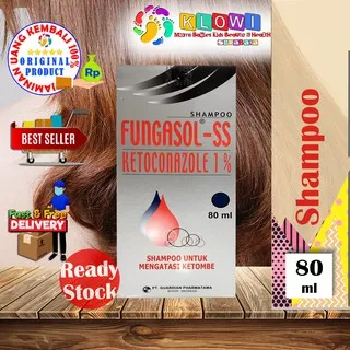 100% Original - Fungasol SS 1% Shampoo 80 Ml / Shamphoo / Ketombe