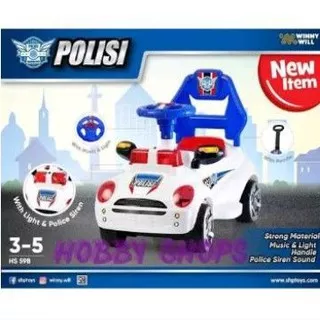 Mainan anak dorong mobil mobilan Polisi police SHP TOYS HS 598