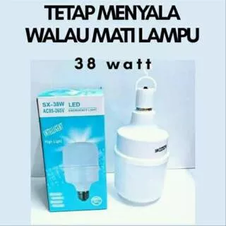 Lampu LED Emergency Tabung 38 Watt Putih SHUANGXIONG Intelligent LED Capsule SX-38W AC85-265V E27