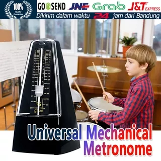 GLEAM Metronome Klasik Manual Tiktok tik tok Tuner tanpa baterai untuk Piano musik biola gitar Bass