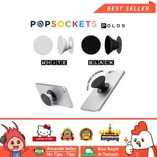 POPSOCKET POLOS / POPSOCKET HP WARNA POP SOCKET HOLDER HP / POP SOKET HP / POPSOCKET PUTIH HITAM