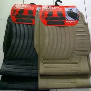 Karpet karet Packy Poda 3 Baris isi 4 Pcs Mobil All New Avanza Xenia