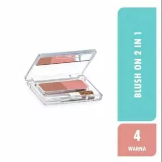 Wardah Blush On 2in1 Make Up Original/Make Up/Alat Make Up/Wardah/Kosmetik/Wardah Make Up/Natural