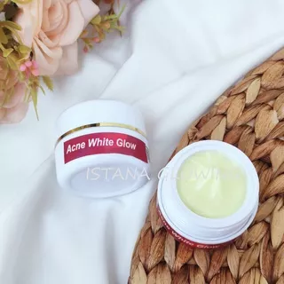 ACNE WHITE GLOW  / CREAM MALAM JERAWAT GLOWING