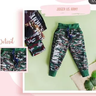 Celana Tentara Anak Jogger Army