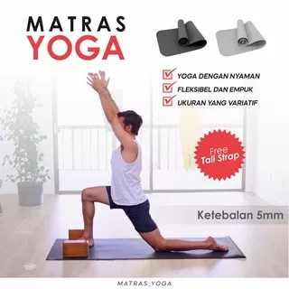 Matras_Yoga Matras Yoga Matras Olahraga Alat Olahraga Workout Matras Gym Alat Fitnes MY021