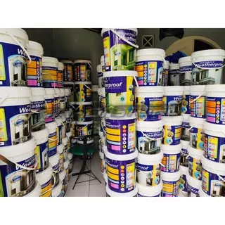 Cat Tembok Meltpaint Weatherproof 20kg ORIGINAL Not Nippon Dulux Harga Grosir Partai Besar