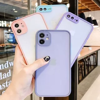 Casing IPhone Hard Case IPhone Akrilik Transparan Shockproof Cover iPhone 12 11 Pro Max XR X XS Max 7 8 Plus 6s 12Pro