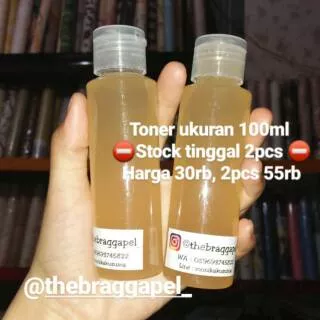 Toner cuka apel bragg 100ml