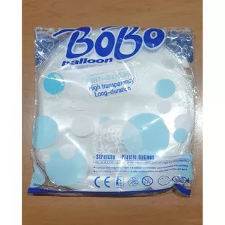 Balon bobo 18 / 20 / 24 inch balon pvc per pak isi 50 lembar / bobo biru