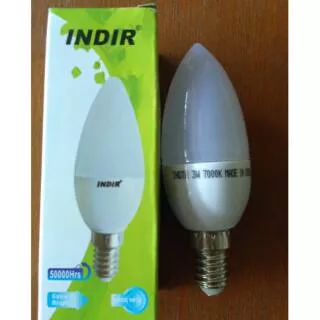 Lampu LED CANDLE E14 Frosted