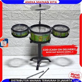 (BISA COD) PROMO Mainan Jazz Drum Set / Mainan Anak Alat Musik Mini Drum SH1231 / mainan edukatif anak Murah
