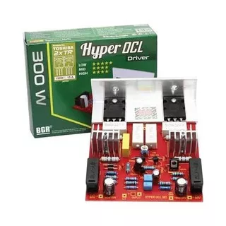 Kit Power Amplifier HYPER OCL Mono +TR Toshiba Asli 300Watt Power Hyper OCL Driver 300 WATT BELL