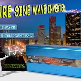 SUOER PURE SINE WAVE INVERTER SINUS MURNI 3000WATT 12VOLT FPC 3000.