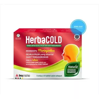Herbacold Tablet herbacold - membantu menyembuhkan pilek & demam - Dexa