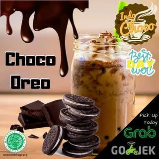 Bubuk Minuman Coklat rasa Choco Oreo 1 Kg / Nyoklat rasa Oreo / Choco rasa Oreo Chozo