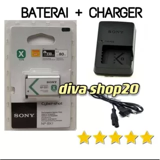 paket baterai batre charger handycam Sony cx-405/pj410/XR100