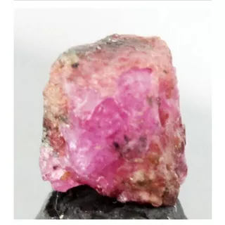 Batu 3.01 ct Rough Natural Pinkish Red Ruby Burma Myanmar