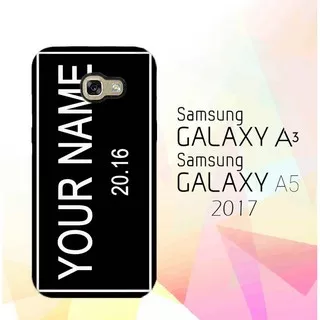 Custom Hardcase Full Print Samsung Galaxy A3|A5 2017 Plat Nomor E0549 Case Cover