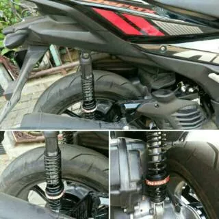 Sport damper AEROX 2017 keluaran pertama Dobel Shock NO 1.2CM Pro Shock Damper