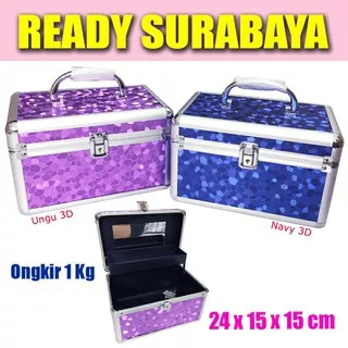 Kotak rias box kosmetik beauty case tas make up beautycase travel makeup