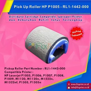 Pick Up Roll Penarik Kertas Roller Printer P1102 1102 HP P1005 P1006 P1007 P1008 P1009 M1120n HP 35A