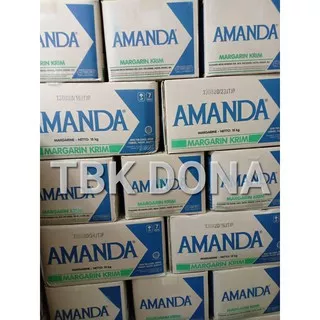 Amanda Margarine Krim 15 kg / Mentega Amanda (1 dus)